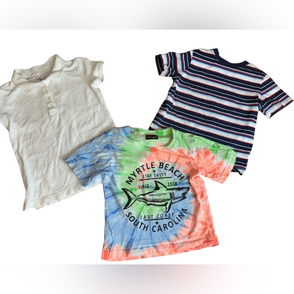 Toddler Boy 2-4 Short Sleeve Shirt Bundle